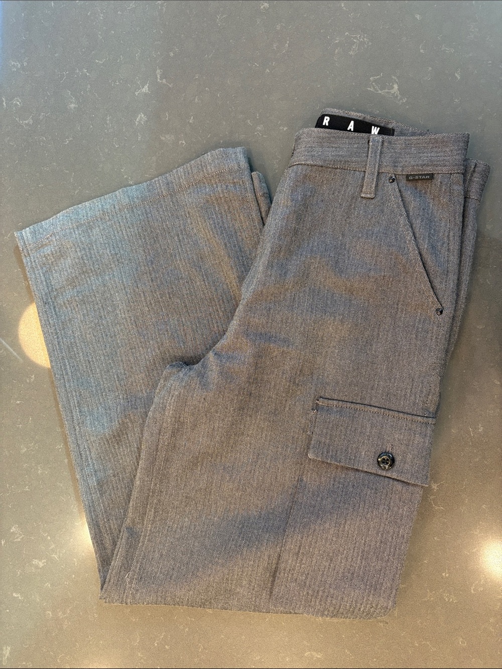 G-Star Herringbone Cargo Pants - Picture 6 of 13